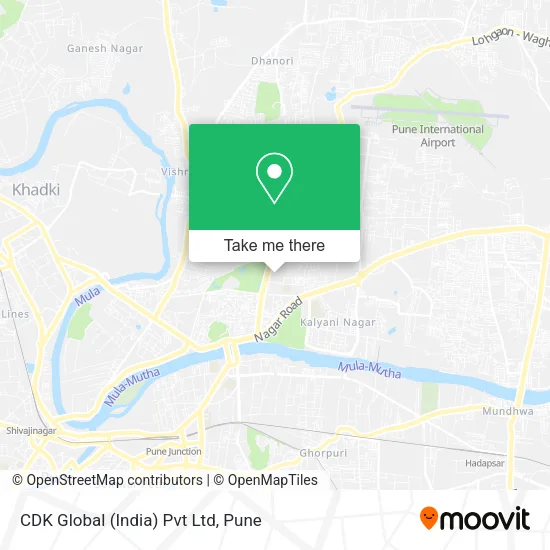 CDK Global (India) Pvt Ltd map