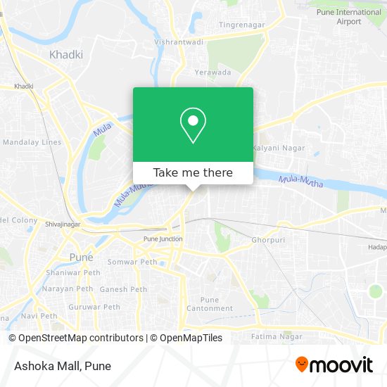 Ashoka Mall map