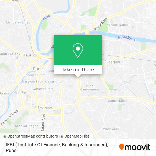 IFBI ( Institute Of Finance, Banking & Insurance) map