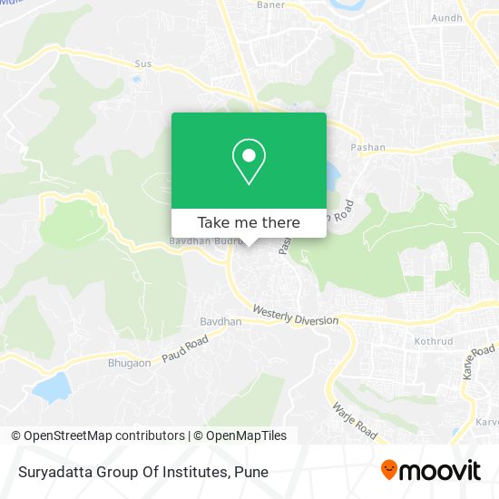 Suryadatta Group Of Institutes map