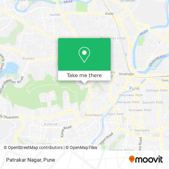 Patrakar Nagar map