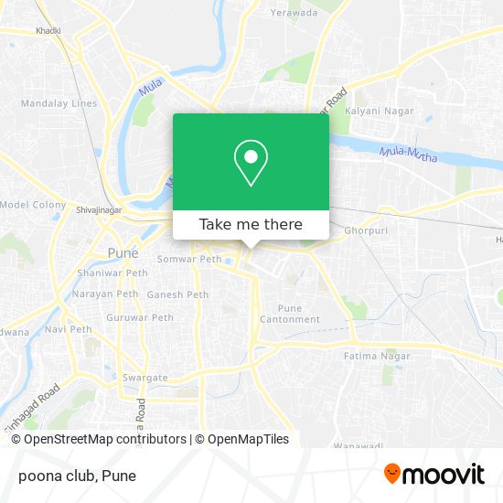 poona club map