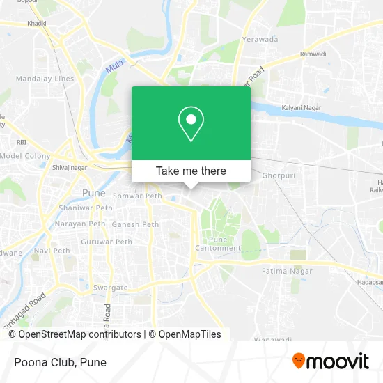 poona club map