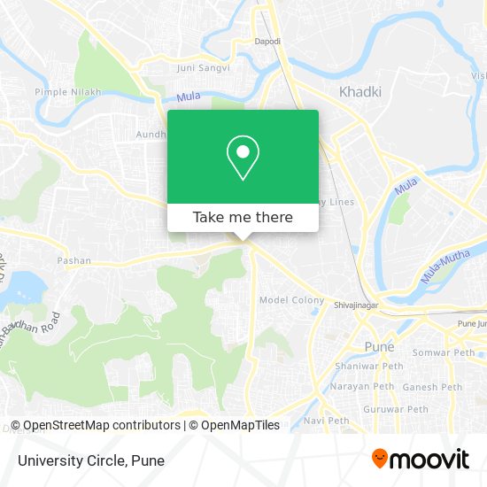 University Circle map