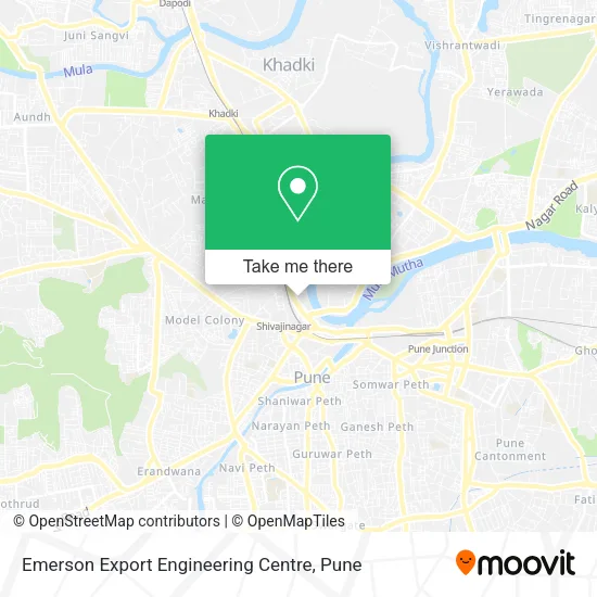 Emerson Export Engineering Centre map