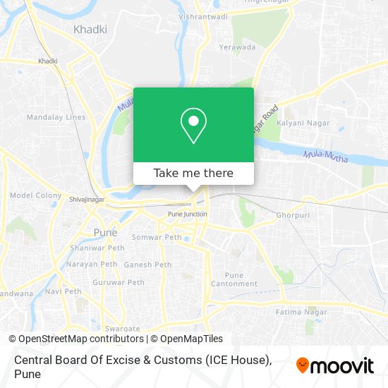 Central Board Of Excise & Customs (ICE House) map
