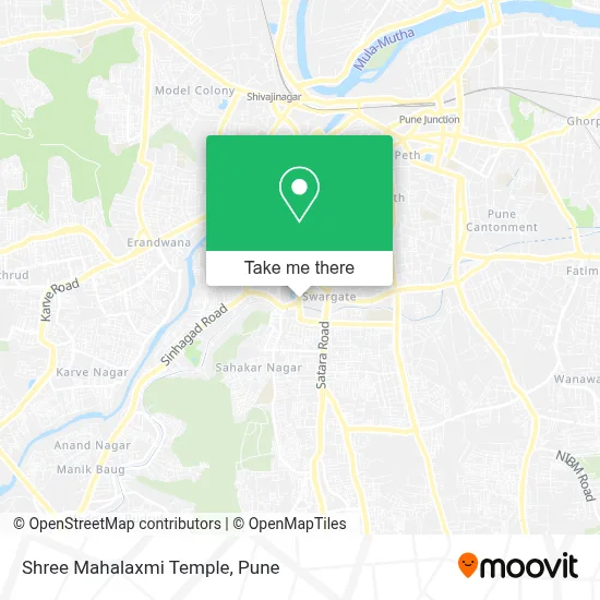 Shree Mahalaxmi Mandir map