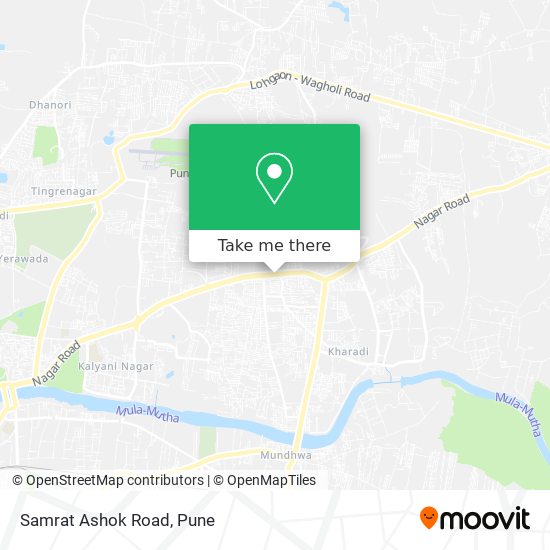 Samrat Ashok Road map