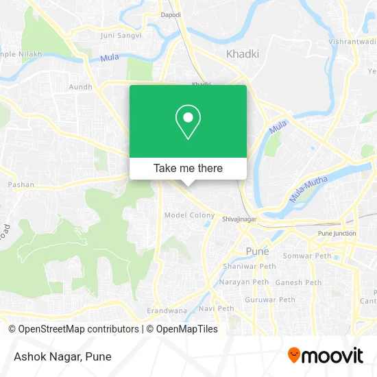 Ashok Nagar map