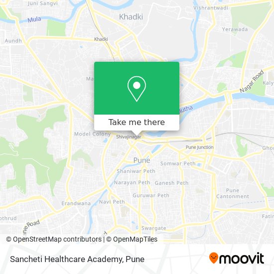 Sancheti Healthcare Academy map