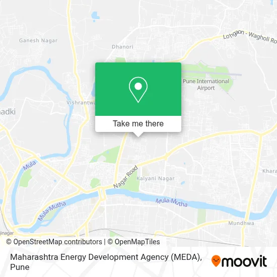 Maharashtra Energy Development Agency (MEDA) map