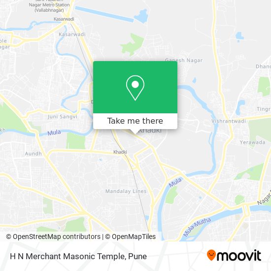 H N Merchant Masonic Temple map