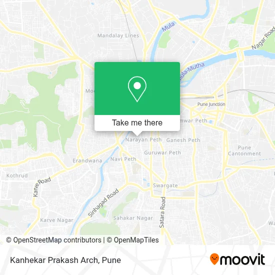 Kanhekar Prakash Arch map