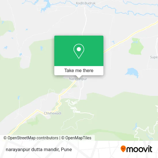 narayanpur dutta mandir map