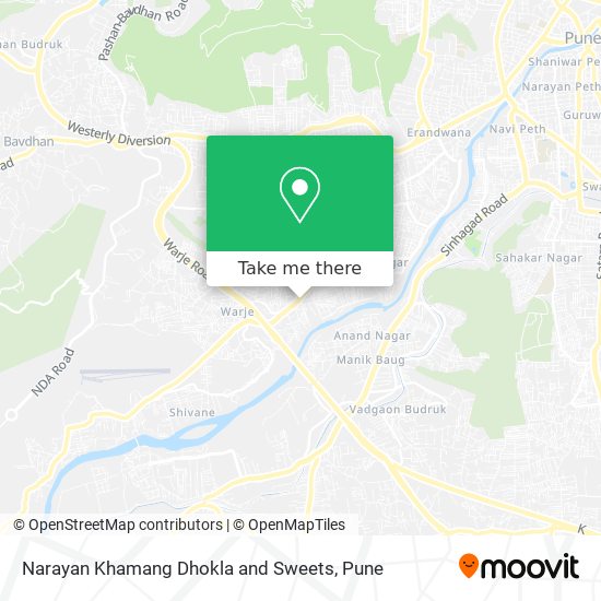 Narayan Khamang Dhokla and Sweets map