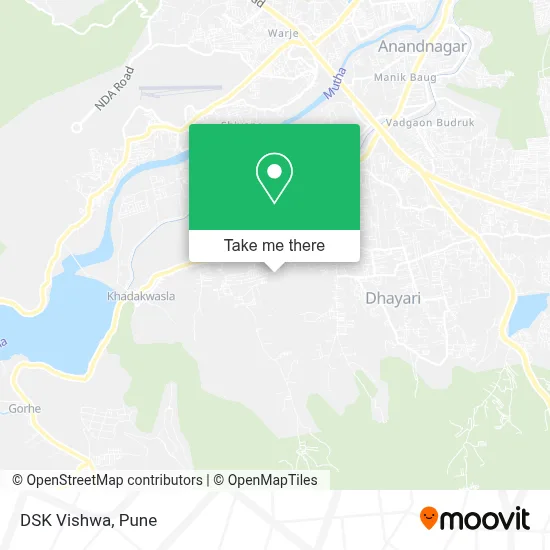DSK Vishwa map