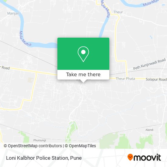 Loni Kalbhor Police Station map