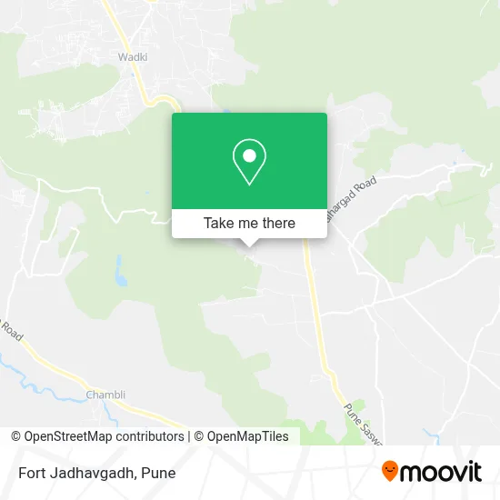 Fort Jadhavgadh map