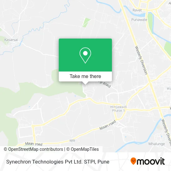 Synechron Technologies Pvt Ltd. STPI map