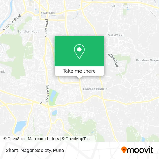 Shanti Nagar Society map