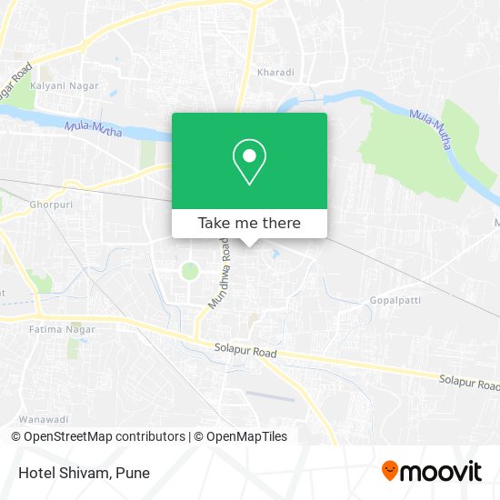 Hotel Shivam map