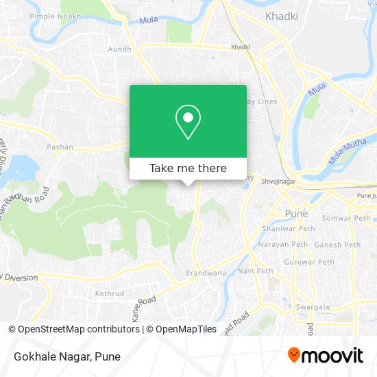 Gokhale Nagar map