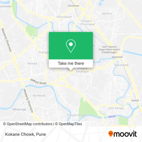 Kokane Chowk map