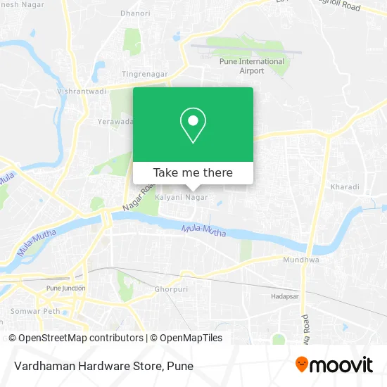 Vardhaman Hardware Store map