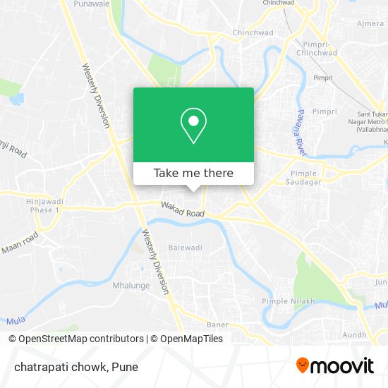 chatrapati chowk map