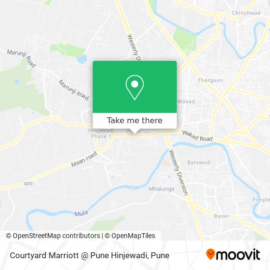 Courtyard Marriott @ Pune Hinjewadi map