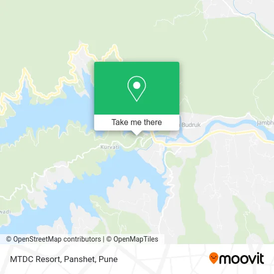 MTDC Resort, Panshet map
