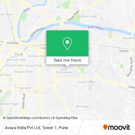 Avaya India Pvt Ltd, Tower 1 map