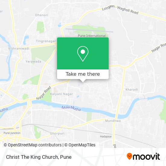 Christ The King Church map