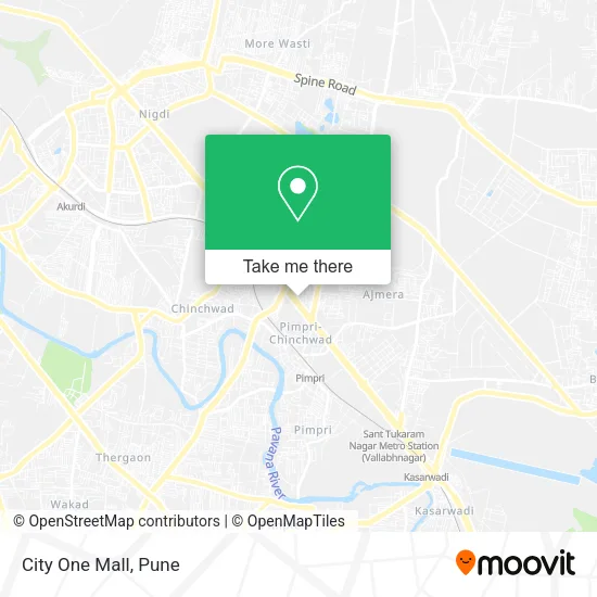 City One Mall map