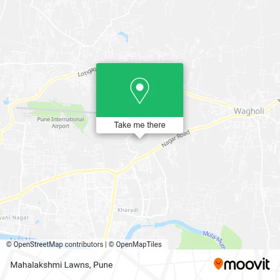 Mahalakshmi Lawns map