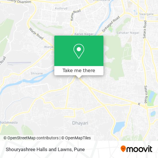 Shouryashree Halls and Lawns map