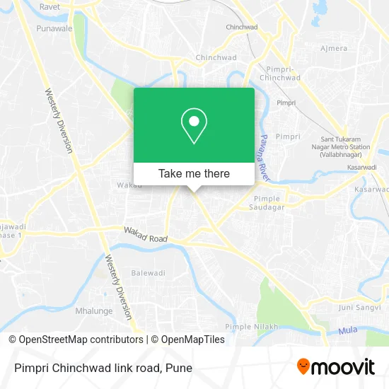 Pimpri Chinchwad link road map