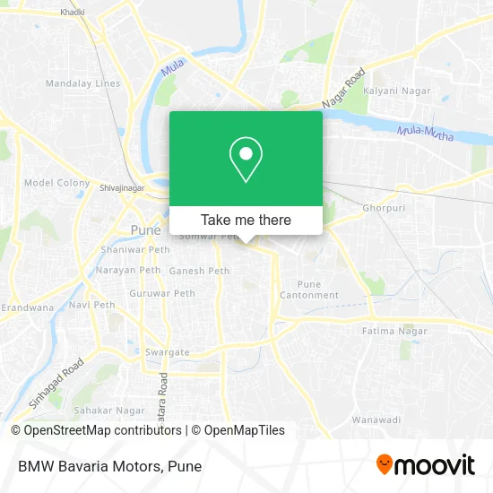 BMW Bavaria Motors map