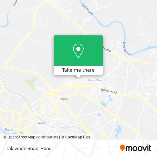 Talawade Road map