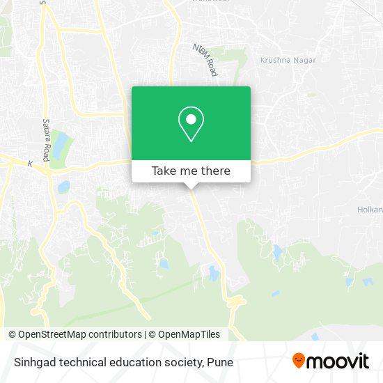 Sinhgad technical education society map