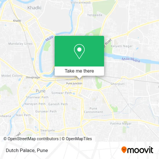 Dutch Palace map