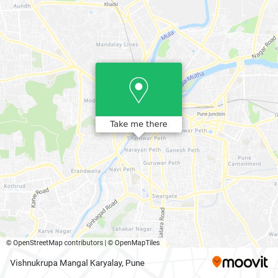 Vishnukrupa Mangal Karyalay map