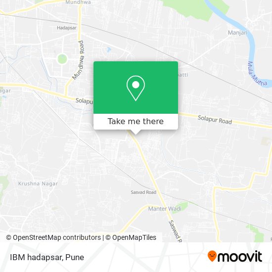 IBM hadapsar map