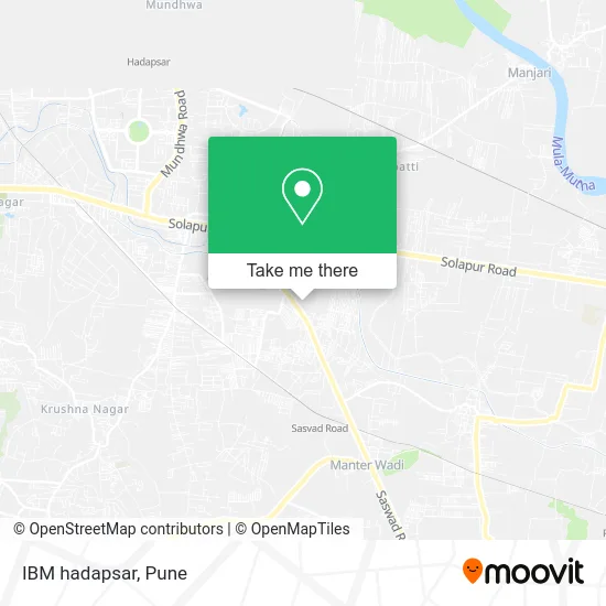 IBM hadapsar map