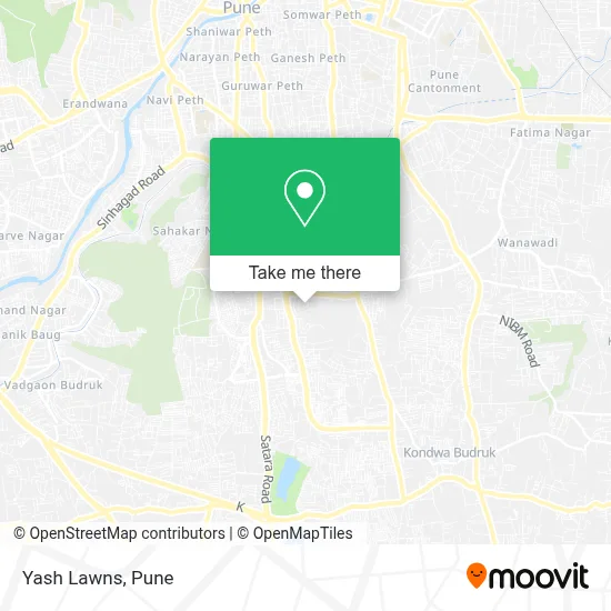 Yash Lawns map