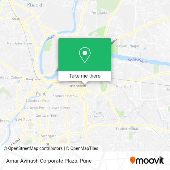 Amar Avinash Corporate Plaza map