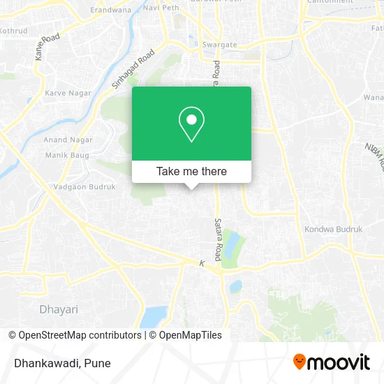 Dhankawadi map