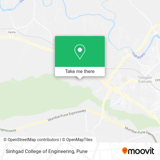 Sinhgad College of Engineering map