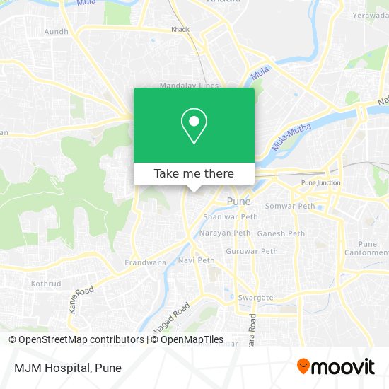 MJM Hospital map