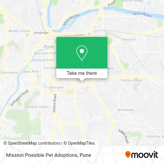 Mission Possible Pet Adoptions map